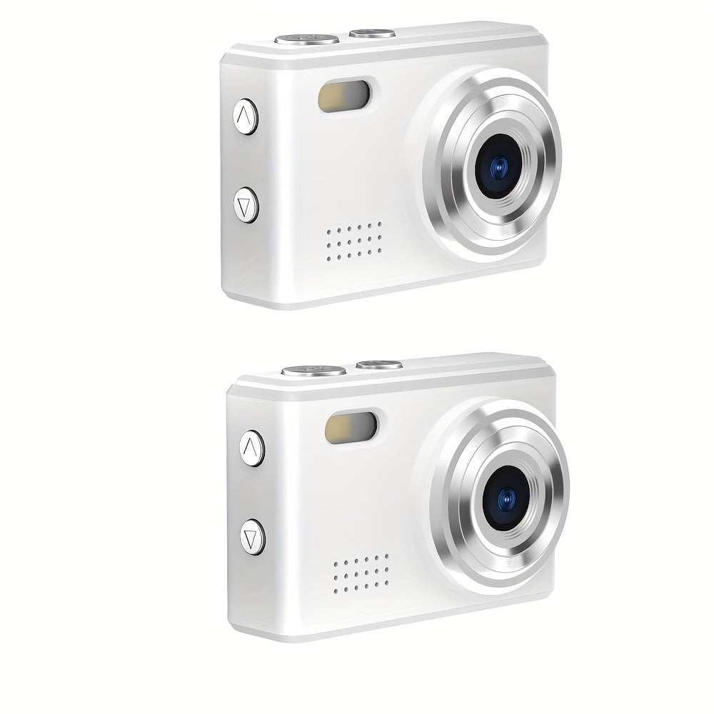 Keychain Mini Digital Camera 16X Zoom Autofocus & Shock-Proof, 2.8-Inch Screen Point-and-Shoot Cam for Travel & Vlog