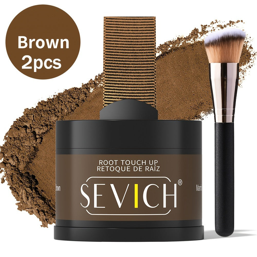 4 g Hairline Concealer Powder with Precision Brush in 19 Source-Labeled Shade Options for Daily Use