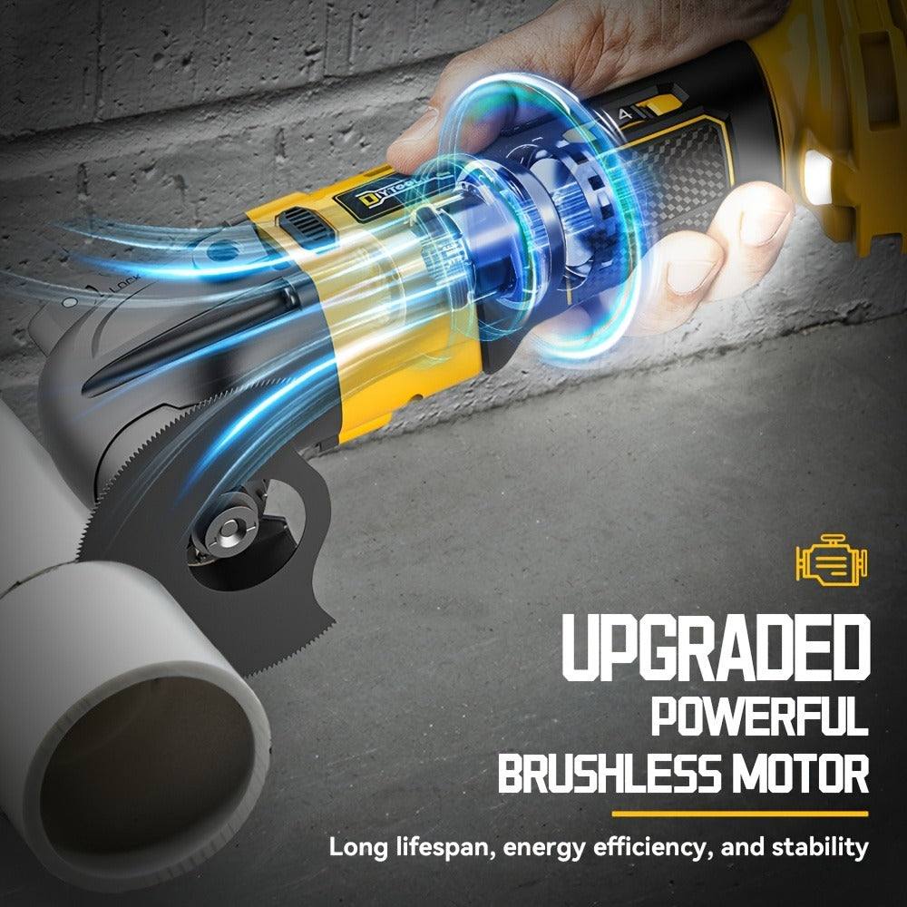 Oscillating Multi Tool Brushless Cordless Compatible with DeWalt 20V / 18V Battery – 21000 OPM Variable Speed, 4.5° Oscillating Angle, Anti-Vibration, Wood Cutting Blades & Sanding Pads (Battery Not Included)