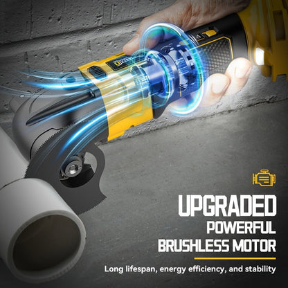 Oscillating Multi Tool Brushless Cordless Compatible with DeWalt 20V / 18V Battery – 21000 OPM Variable Speed, 4.5° Oscillating Angle, Anti-Vibration, Wood Cutting Blades & Sanding Pads (Battery Not Included)