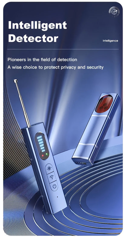 Hidden Camera Detector Anti-Spy RF Signal Scanner, GPS Tracker Finder, Wireless Bug Detector – Portable Privacy Protection for Hotels, Airbnb, Rental Cars, Offices & Travel