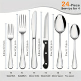 Silvery 24pcs