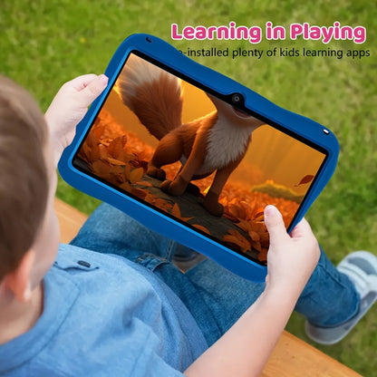 Android 14 Tablet 7 Inch 2025 New Model 5G WiFi 4GB RAM 32GB ROM HD IPS Interactive Display Parental Controls Pre-Installed Apps Kids & Family Tablet – Pink & Blue
