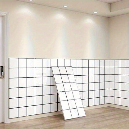 Marble-Pattern Wall Panel Set with 20- or 40-Piece Packs, Eight Codes and 11.81 x 23.6-Inch Tiles