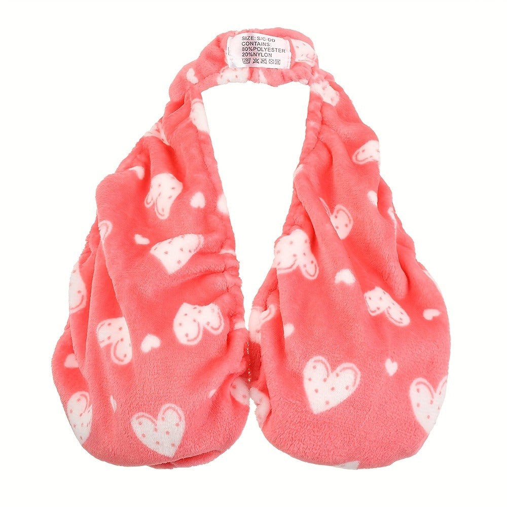 Strapless Towel Bra Wrap – Breathable Knit Beach & Sports Chest Cover for Women, Soft Double-Sided Plush, Absorbent Daily Wear