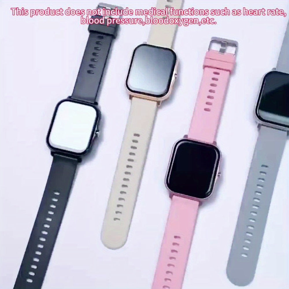 Smart Watch 1.83-Inch Full Touch Display with Bluetooth 5.0 Calling, Music Control and Four Metal Colors