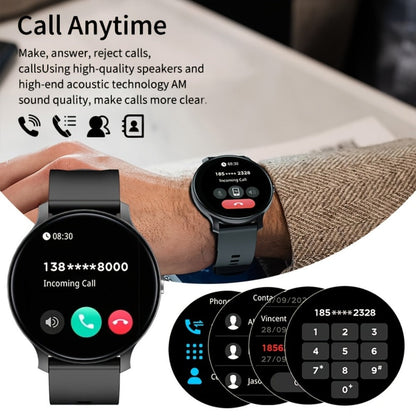 Smartwatch Fitness Tracker with IP68 Rating, SIM-Free Calling, Music and 100+ Sport Modes in Blue