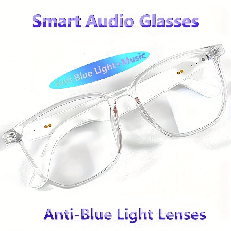 Photochromic Smart Audio Glasses – Auto-Tinting Sunglasses with Built-in Speaker & Mic, HD Voice Calls, Hi-Fi Music, Anti-Blue Light – for Sports, Driving & Daily Wear