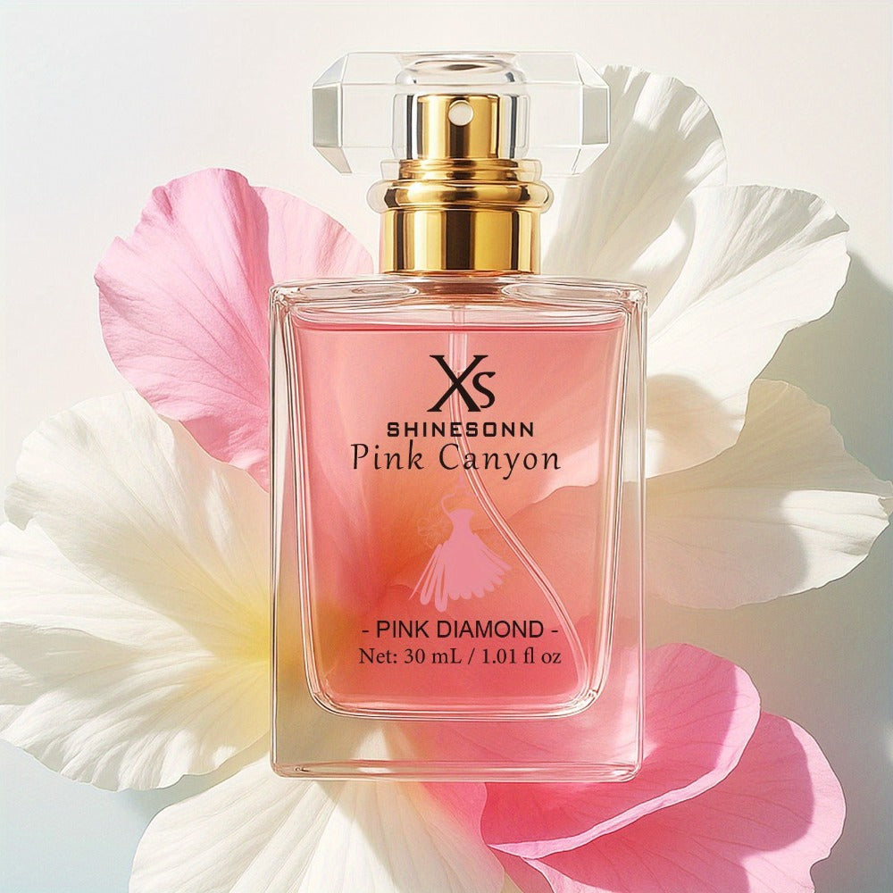 Women's Perfume Pink Canyon Eau de Parfum 1 oz with Pomegranate, Peony and Warm Amber Notes