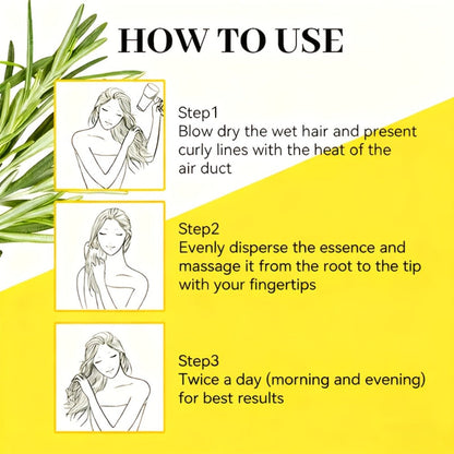 Hair Oil 10-in-1 100ml Pointed-Applicator Bottle with Ginger, Rosemary, Castor, Batana, Rice Water and Biotin