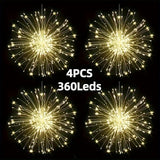 360 LEDs (4*90LED)