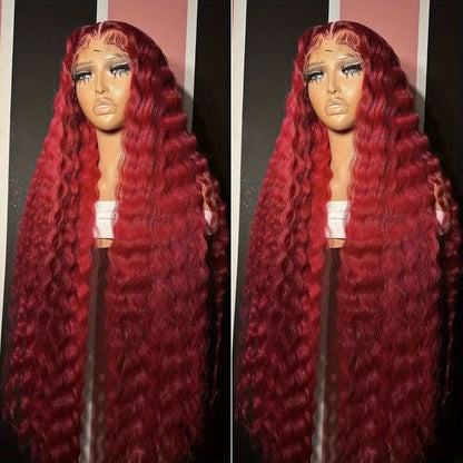 Synthetic Wig 13x4 Lace Front Loose Curly Wave, Glueless in 24- or 32-Inch Lengths for Parties
