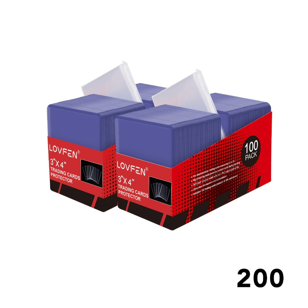 35pt Top Loader and Soft Card Sleeve Sets in 100, 500, 1000 or 2000 Matching Pair Quantities