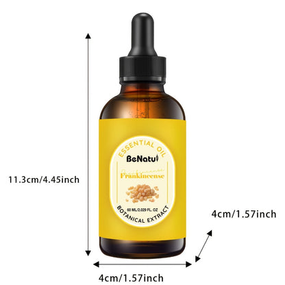 Aromatherapy Oil Frankincense, Argan or Jojoba Selection in 60ml or 120ml Dropper Bottles for Home Use