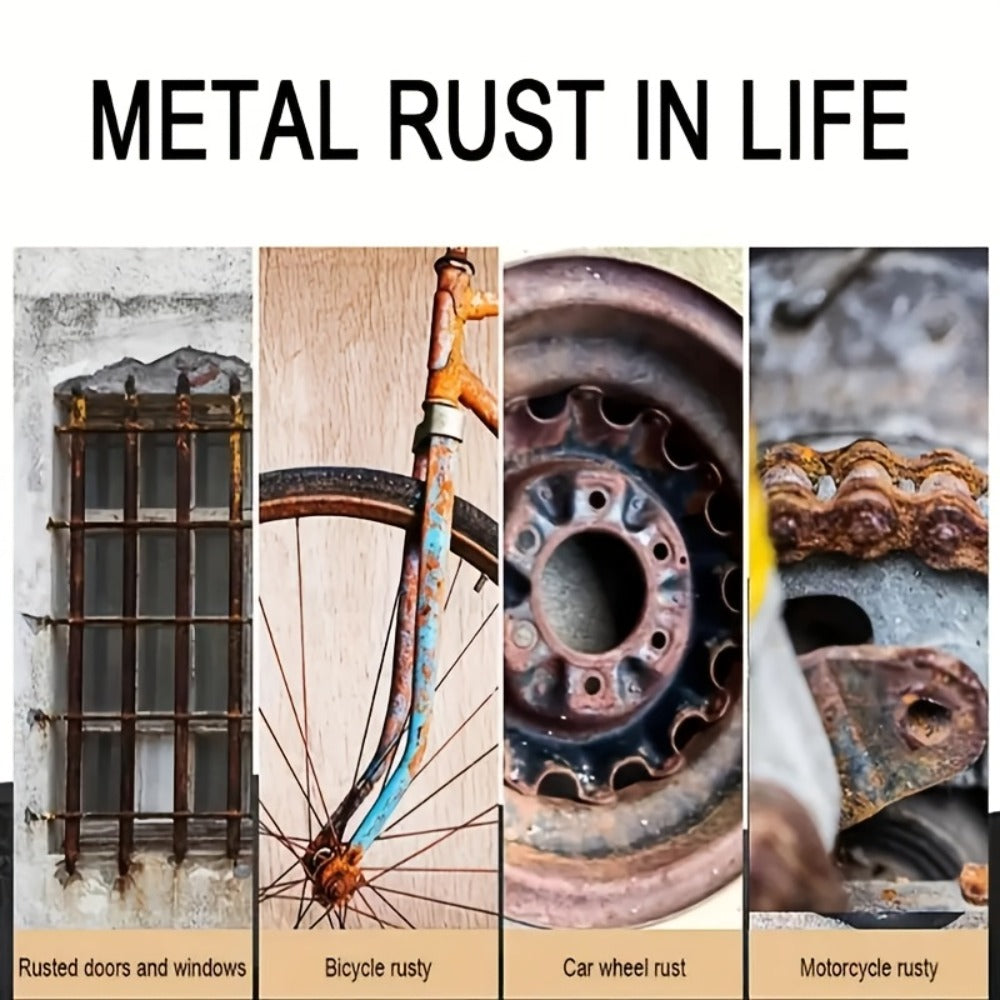 Rust Remover Spray Multi-Surface - Powerful Rust Dissolver for Car, Metal, Tile for Home Cooking, Dining and Outdoor Meals
