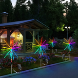 Ground-inserted meteor light