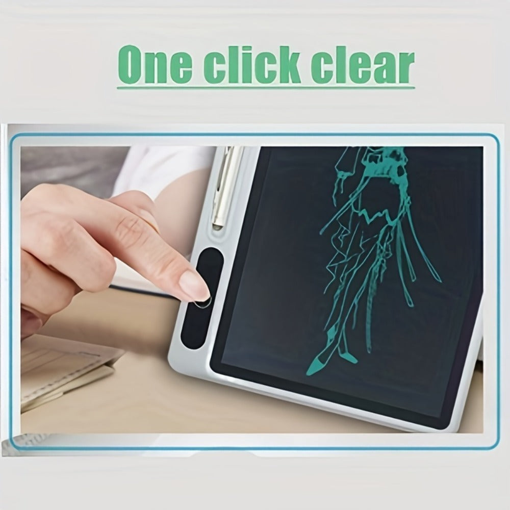 LCD Writing Tablet with Case 10.1 Inch and Electronic Handwriting Pad Doodle Board for Adults Kids Home School & Office