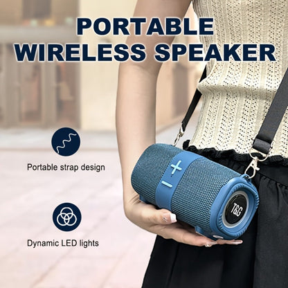 Bluetooth Speaker T&G TG667 Compact Shoulder-Strap Model with Bluetooth, USB, TF, FM and Type-C Charging