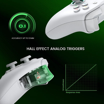 GameSir G7 SE Wired Xbox Controller with Hall Effect Joystick & Trigger, Anti-Drift Gamepad for Xbox Series X|S, Xbox One & Windows PC, Magnetic Swappable Faceplate, Mappable Back Buttons