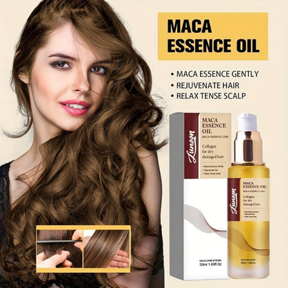 Argan Oil Hair Mask Deep Conditioning Treatment with Collagen | Cold Press Moroccan Oil for Dry Frizzy Curly Fine Hair | Long-Lasting Moisture Repair 1.69oz