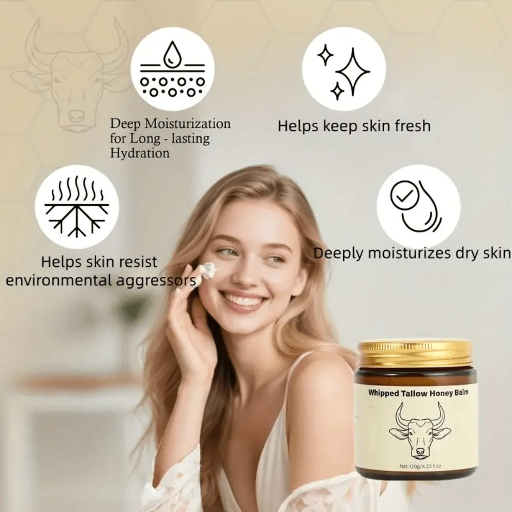 Shea Butter Cream Natural for Face & Body 60g - Deep Nourishing, Non-Greasy, Fast Absorbing, All Skin Types