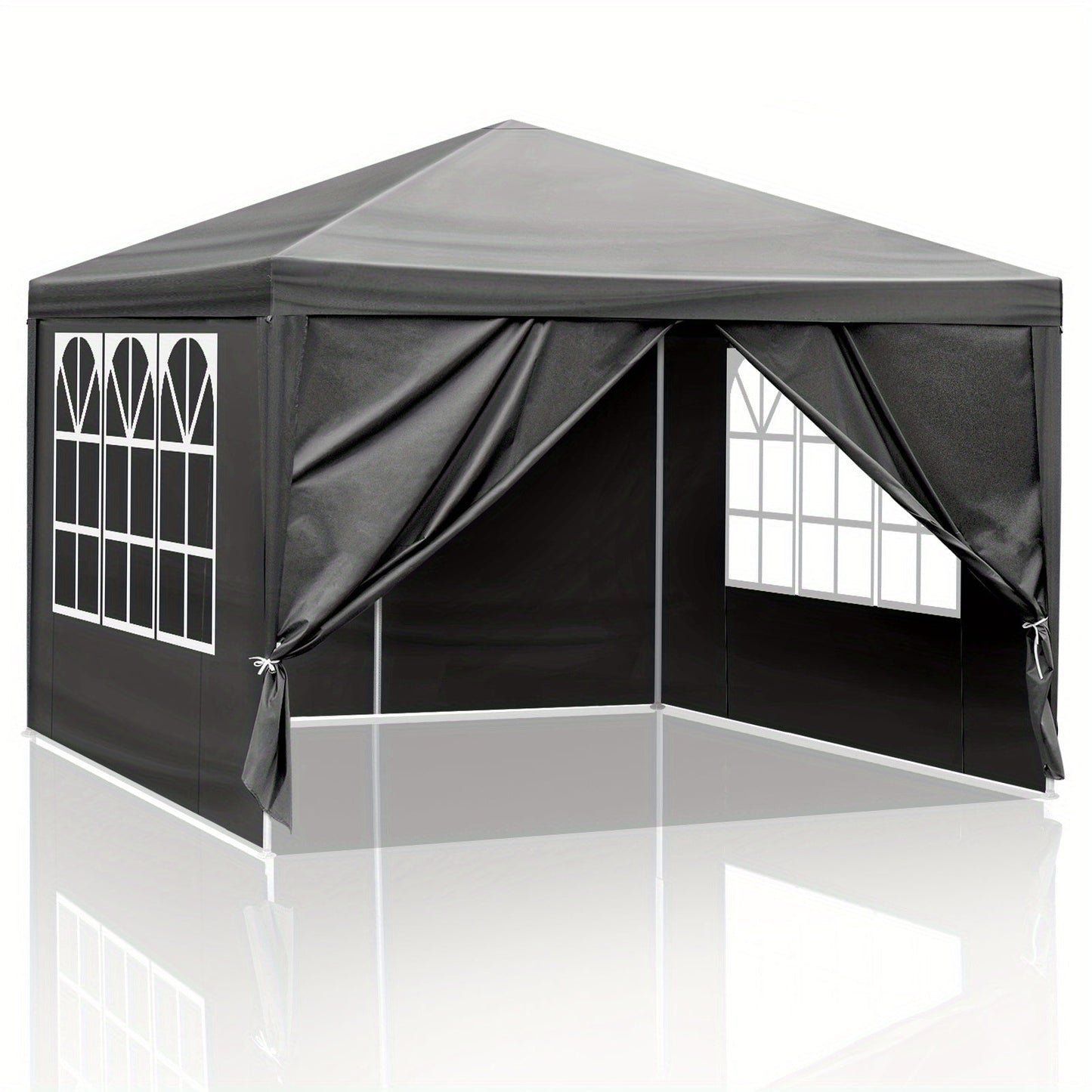 Pop Up Canopy Tent Waterproof Sidewalls | Party Wedding Camping Market