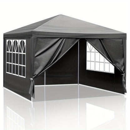 Pop Up Canopy Tent Waterproof Sidewalls | Party Wedding Camping Market