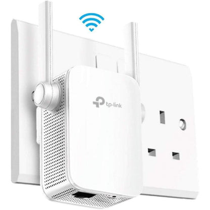 TP-Link RE205 WiFi Extender AC750 Renewed - 750Mbps Dual Band 2.4G & 5G, 2 External Antennas, Intelligent Signal Light, Works with Any Router, Budget-Friendly Certified Renewed Unit