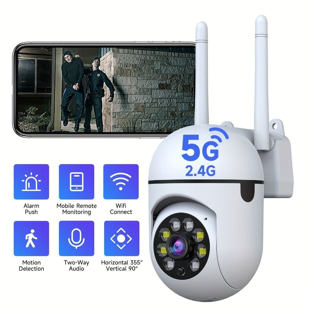 4-Pack Indoor Security Camera 5GHz WiFi 3MP 360° Pan Tilt Zoom, AI Motion Detection & Auto-Tracking