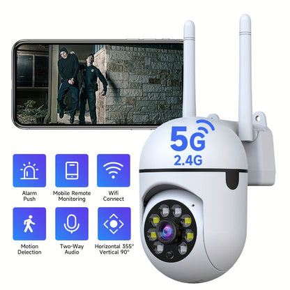 4-Pack Indoor Security Camera 5GHz WiFi 3MP 360° Pan Tilt Zoom, AI Motion Detection & Auto-Tracking