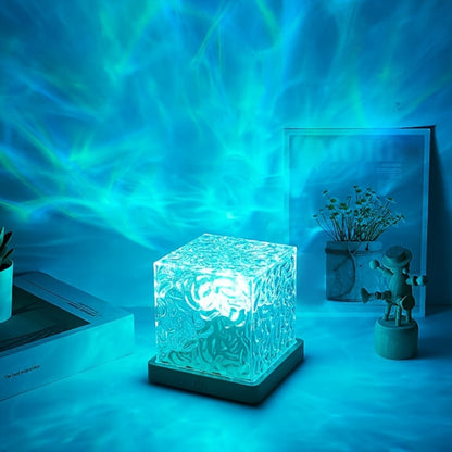 LED Star Projector Night Light USB Powered, 7-Star Galaxy Starry Sky & Water Ripple Effect Lamp for Bedroom Camping Wedding Home Decor, Holiday Gift