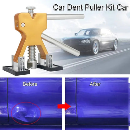 PDR Paintless Dent Repair Kit 21pcs – Car Dent Puller with Hot Glue Gun, Bridge Puller & Suction Tabs, DIY Auto Body Dent Removal Tool Set, No Paint Damage, Fits Cars Trucks SUVs