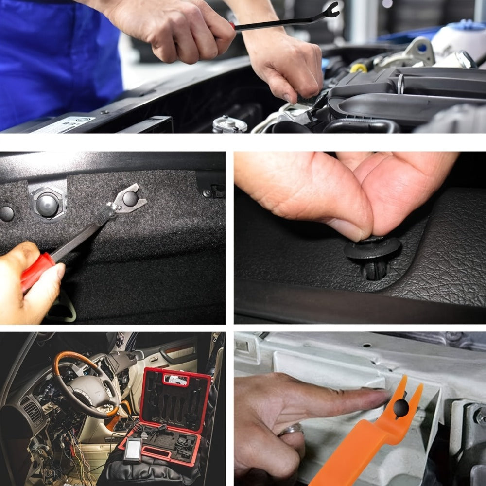 Car Body Fasteners Kit – Snap Rivets, Wing Expansion Screws & Willow Nails, Universal Automotive Retainer Clips for Car Body Panels, Bumpers & Trim (115 / 925 / 928 / 1275 pcs)