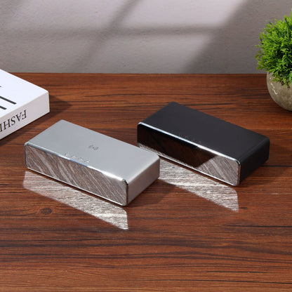 Wireless Charging Alarm Clock with Black or Silver-Tone Housing, Digital Time Display and Top Charging Surface