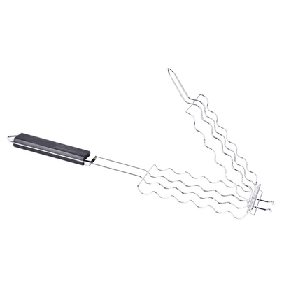 BBQ Sausage Grilling Basket – Metal Mesh Grill Basket