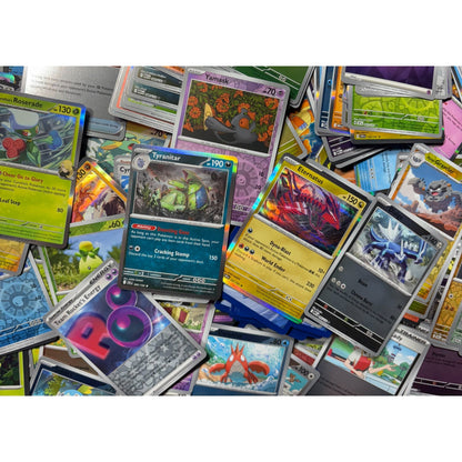 Trading Card Game 200-Card Character, Trainer and Energy Assortment with Mixed Artwork from Multiple Sets