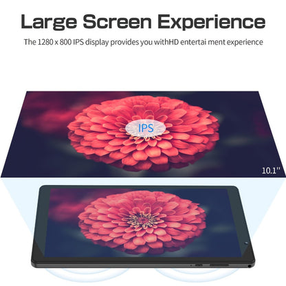 Android Tablet 10.1-Inch with Android 14, 4GB Total Memory, 32GB Internal Storage and 6000mAh Battery