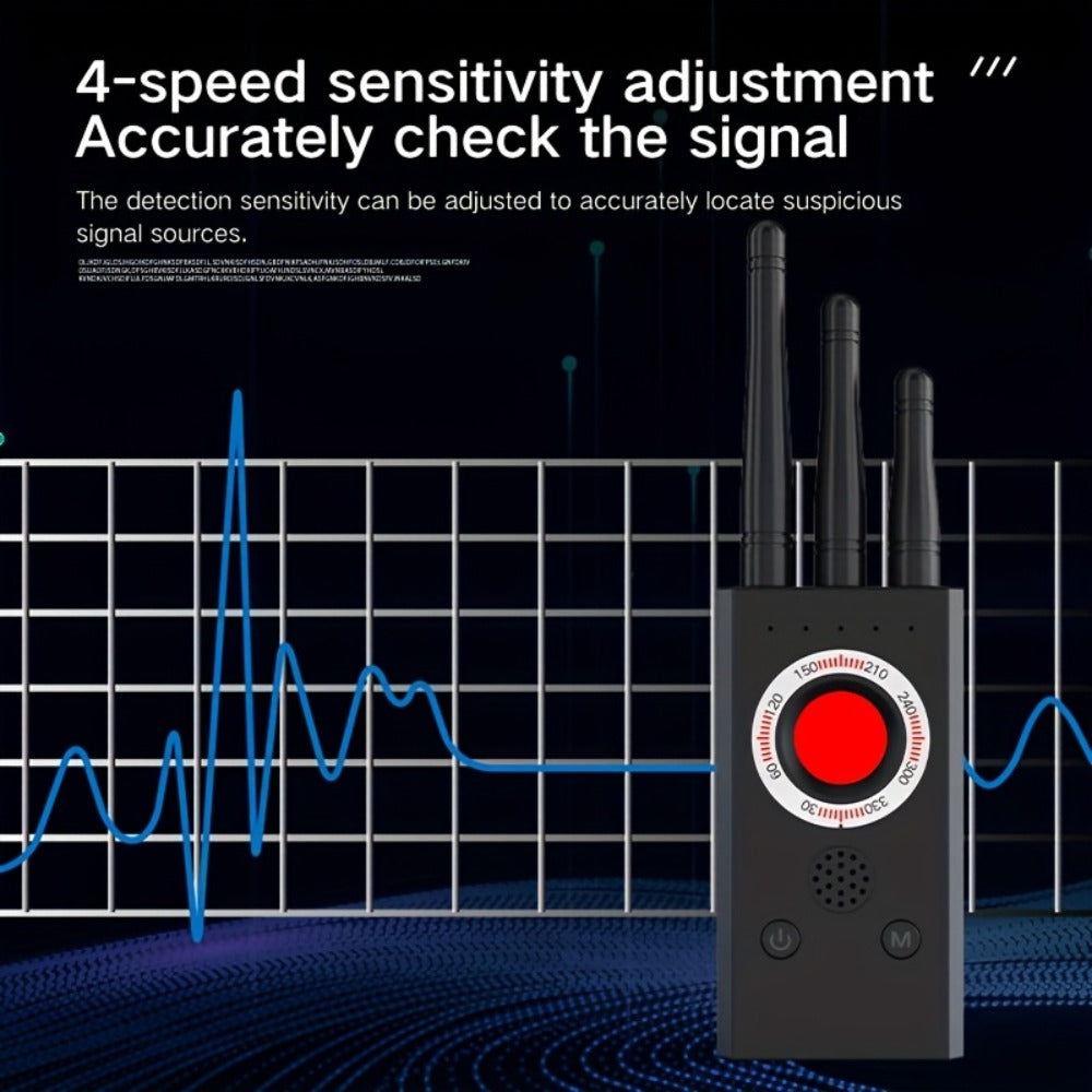 Portable Scanner Rechargeable, Detects Hidden Cameras, Infrared Wireless Cameras & USB Charging Bugs