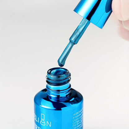 Gel Nail Polish Liner Set with 12 Mirror Chrome Colors and Built-In Thin Art Brushes for Detailed Nail Art