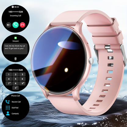 Smartwatch – IP68 Waterproof 1.46" HD – 100+ Sport Modes, Wireless Calling, Music Control, Remote Camera, Sedentary Reminder – Unisex…