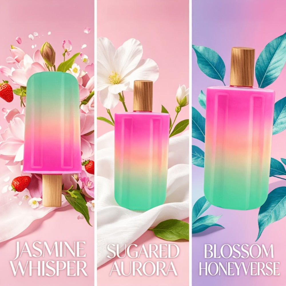 Eau de Parfum for Women — Pink Jasmine Tropical Fresh Floral Feminine Fragrance 100ml / 3.4 Fl Oz, Long-Lasting Exotic Scent Spray for Daily Wear, Dates & Gifting