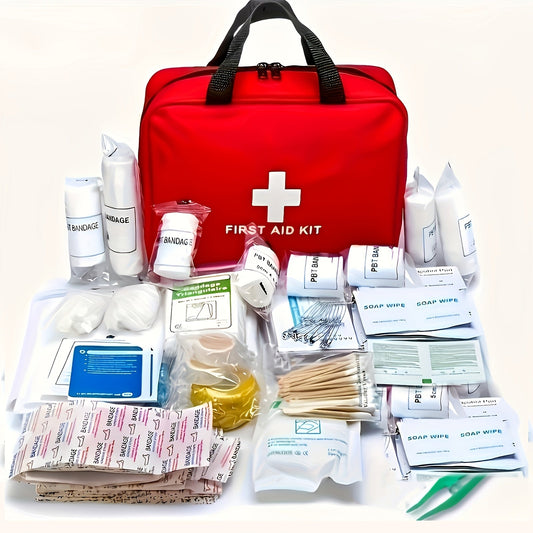 Waterproof Compact First Aid Kit – 25-Piece Premium Trauma Medical Kit for Home, Car, Travel, Camping, Hiking & Boating