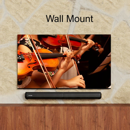 ULTIMEA 2.2ch Detachable TV Soundbar 100W Peak Power Bluetooth 5.3 Bass Adjustable 3 EQ Modes Optical ARC AUX Wall Mount Sound Bar for Smart TV Home Theater