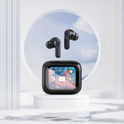 Wireless Earbuds Bluetooth 5.4 with ANC and ENC, LED Touchscreen Case and 48-Hour Playtime
