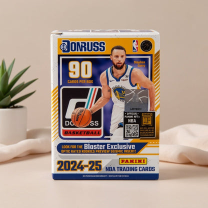 Sports Trading Cards, 2024-25 Panini Donruss NBA Blaster Box with 90 Cards and 25 Toploaders