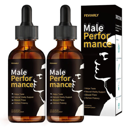 Feviarly Liquid Dietary Supplement Drops in Amber Bottles with Dropper Closures and One-, Two- or Three-Bottle Options
