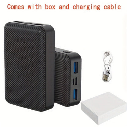 Power Bank 20000mAh 5V/3A for Heated Clothing with Dual USB Output and USB-C/Micro Input for Winter Wear