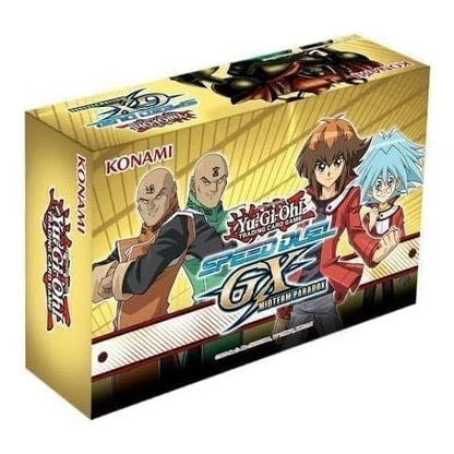 Yu-Gi-Oh! Speed Duel GX Midterm Paradox Mini Box – 100 Cards, 4 Secret Rares, 4 Pre-Built Decks & 2 Game Mats – Trading Card Game Set for Kids & Collectors