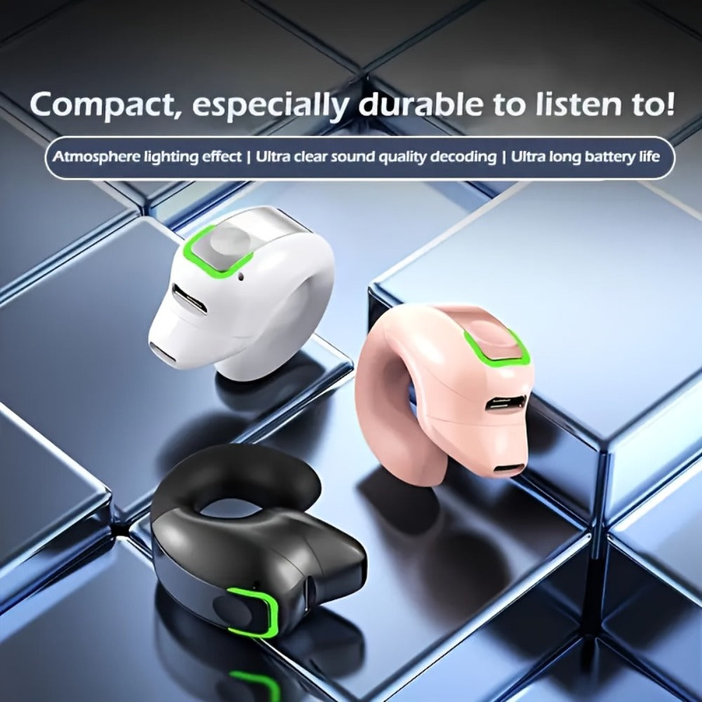 Wireless Earbuds Lightweight In-Ear with Call Noise Cancellation, Type-C and 5-Hour Battery