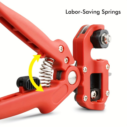 Hand Grafting and Pruning Shears with High-Carbon Steel Selection, V, Omega and U Blade Profiles